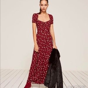 reformation long dress